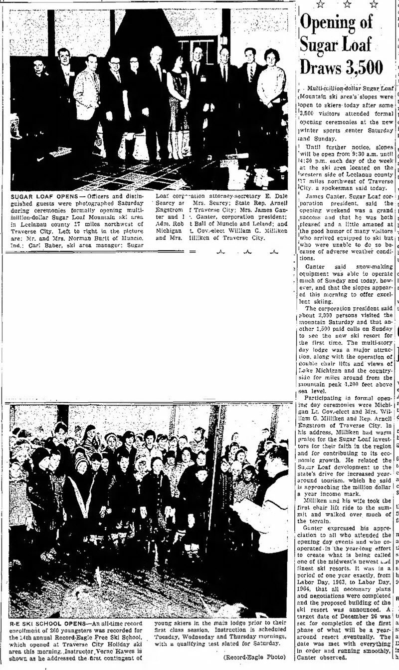 Sugar Loaf Resort - Dec 1964 Opening (newer photo)